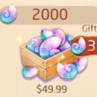 Tales of Wind Top Up 2000 Spirals  100% Reliable and Secured