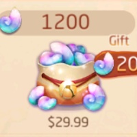 Tales of Wind Top Up 1200 Spirals 100% Reliable and Secured