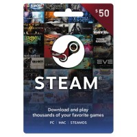 Top Up Steam Wallet  50USD Value