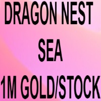 1M GOLD/STOCK DRAGON NEST SEA - REEF ~♥ 100% Clean Gold  From My Hand, No Bot, No Auto ♥~ ◆ ONLINE NOW◆ Stock Ready As My Quantity ◆ INSTANT DELIVERY