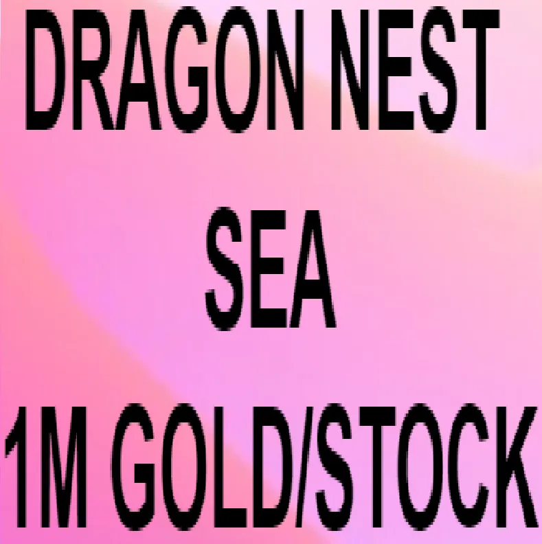 Dragon Nest SEA 1M Gold stock
