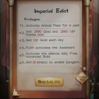 Be The King:Judge Destiny Top Up Annual Pass. Reliable and Secured $47