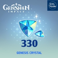 ⚡ PROMO ⚡ Genshin Impact Top up 330 Genesis Crystals, Only need UID and Server.
