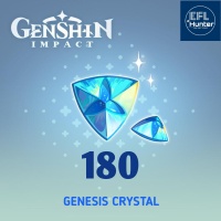Genshin Impact Top up 180 Genesis Crystals, Only need UID and Server.
