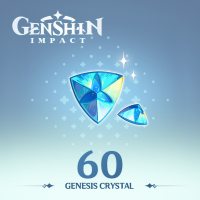 Genshin Impact Top up 60 Genesis Crystals, Only need UID and Server.