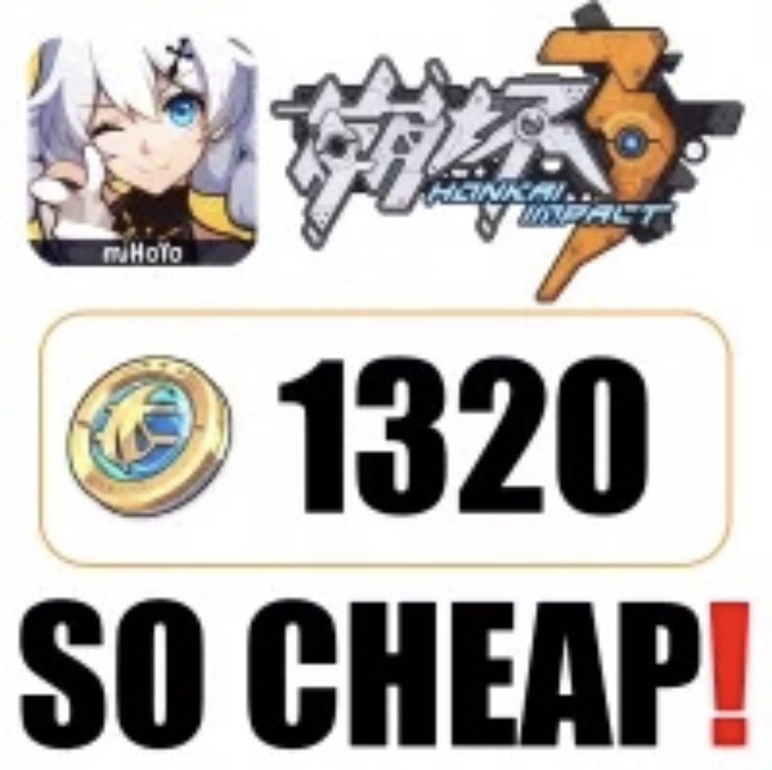 1320 B-chips | Honkai Impact 3 | KALEOZ