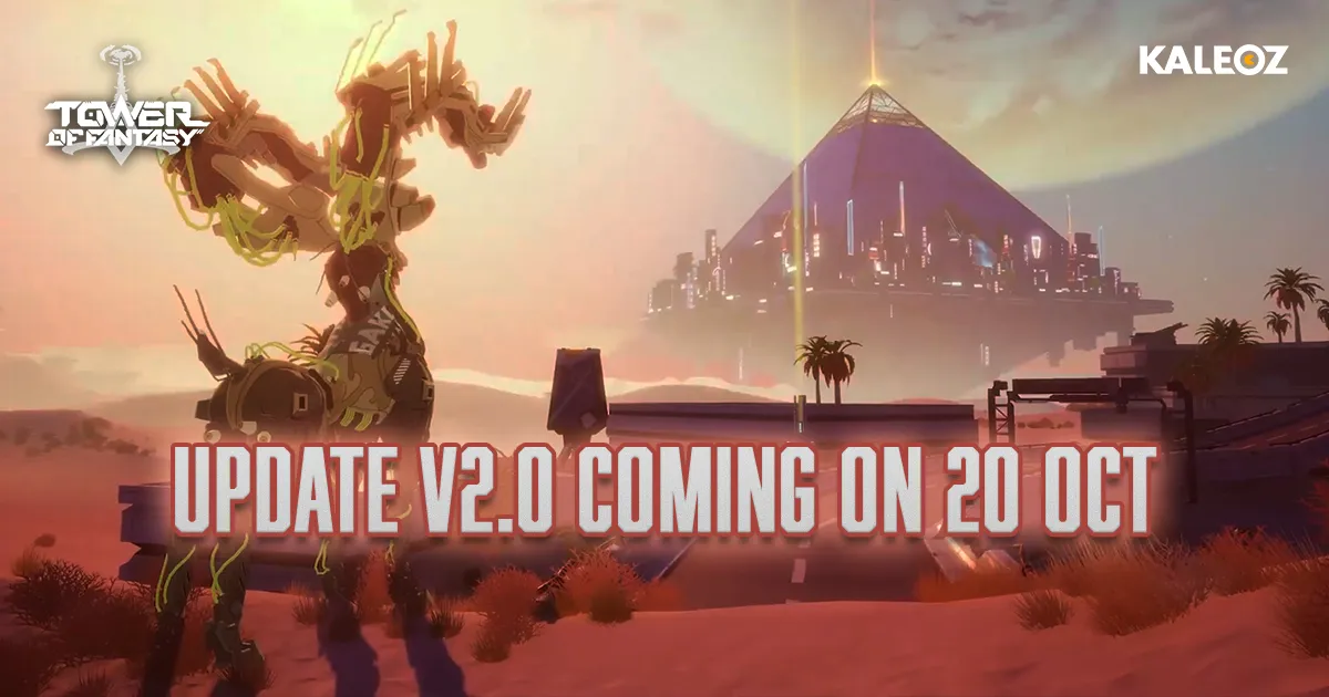 Tower of Fantasy 2.0 release date, locations, and banners
