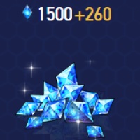GOV: Nikke Top up (1760)1500+260 Gems, only need Player ID