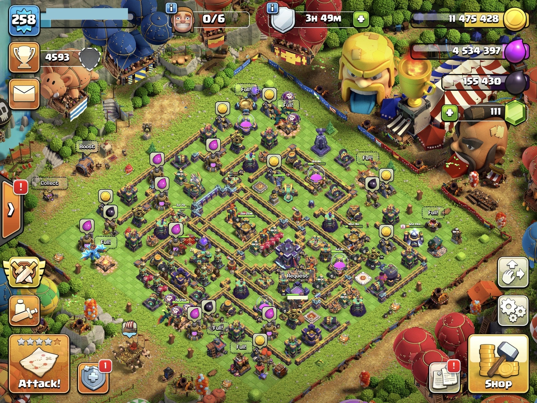 clash of clans devices