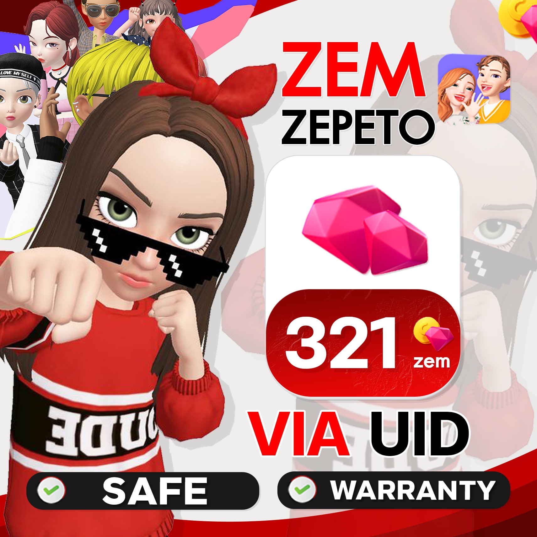 Zepeto 321 Zem ZEPETO KALEOZ