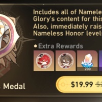 Honkai: Star Rail Top up Nameless Medal(Login required)