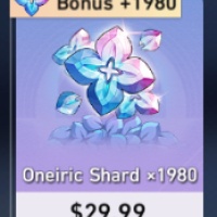 Honkai: Star Rail Top up 1980 Oneiric 100%Safe and reliable （Login Required）