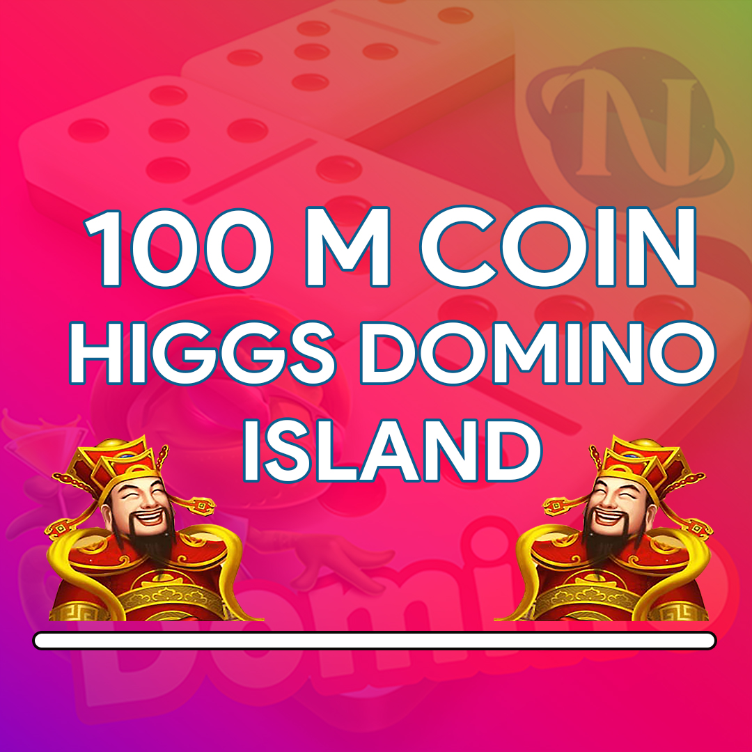 Higgs Domino Island 100M Gold Coin | Higgs Domino Island | KALEOZ