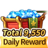 MapleStory M Top Up Daily Crystals 3, Only need member Code.