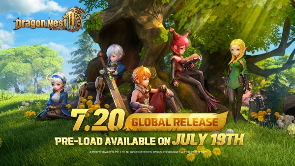 Pre-download for Dragon Nest 2 Mobile available on July 19.