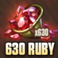 Metal Slug: Awakening Top up 630 Ruby + Bonus Sapphires, only need Role ID.
