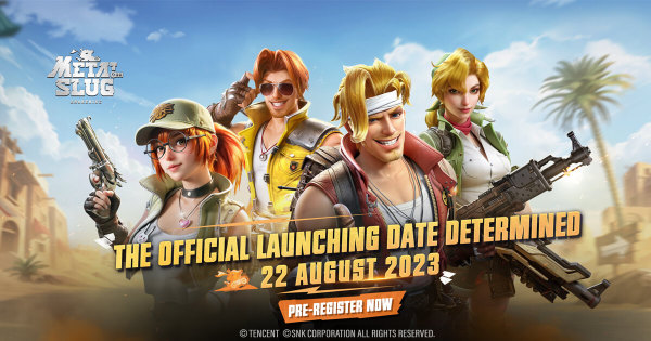 Metal Slug Awakening SEA Officially Launches on August 22nd. Available for Pre-registration Now.