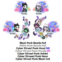 Cyber Punk Set (M/F) - CASS SERVER ONLY
