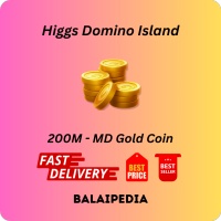 Higgs Domino Island 200M-MD Gold Coin