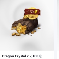 Dragonheir: Silent Gods Top Up 1400 Dragon Crystal, only need Character ID