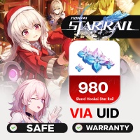 Honkai: Star Rail - 1,090 (980+110 Bonus) Oneiric Shards Top up UID by Inblackm open 24 hr.