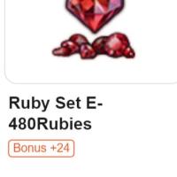 Octopath Traveler: CotC Top Up Ruby Set E-480Rubies, only need User ID