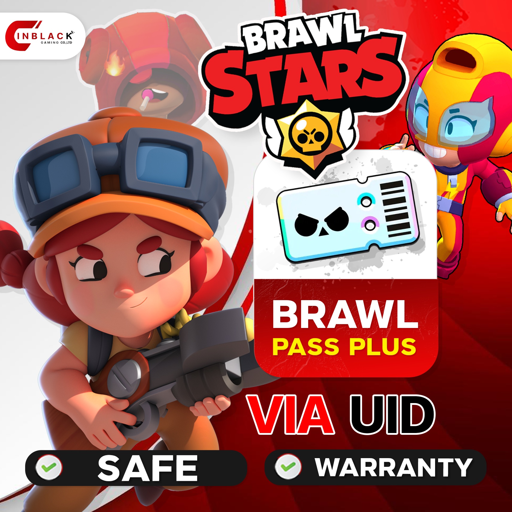 Brawl stars - Brawl Pass Plus TAGID by Inblackm open 24 hr. | Brawl ...