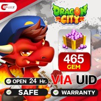 Dragon City - 465 GEM User ID by Inblackm open 24 hr.