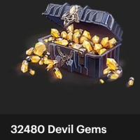 Devil May Cry: Peak of Combat TOP UP 32480 Devil Gems, Only Need userID