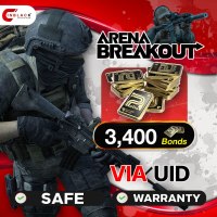 Arena Breakout (GL)- 3400 Bonds(49.99$)Top up via UID by Inblackm open 24 hr.