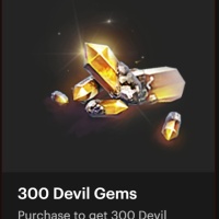 Devil May Cry: Peak of Combat TOP UP 300 Devil Gems, Only Need userID