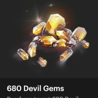 Devil May Cry: Peak of Combat TOP UP 680 Devil Gems, Only Need userID