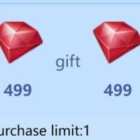 Hero Clash Top Up 499+20 Red Diamonds, only need Character ID