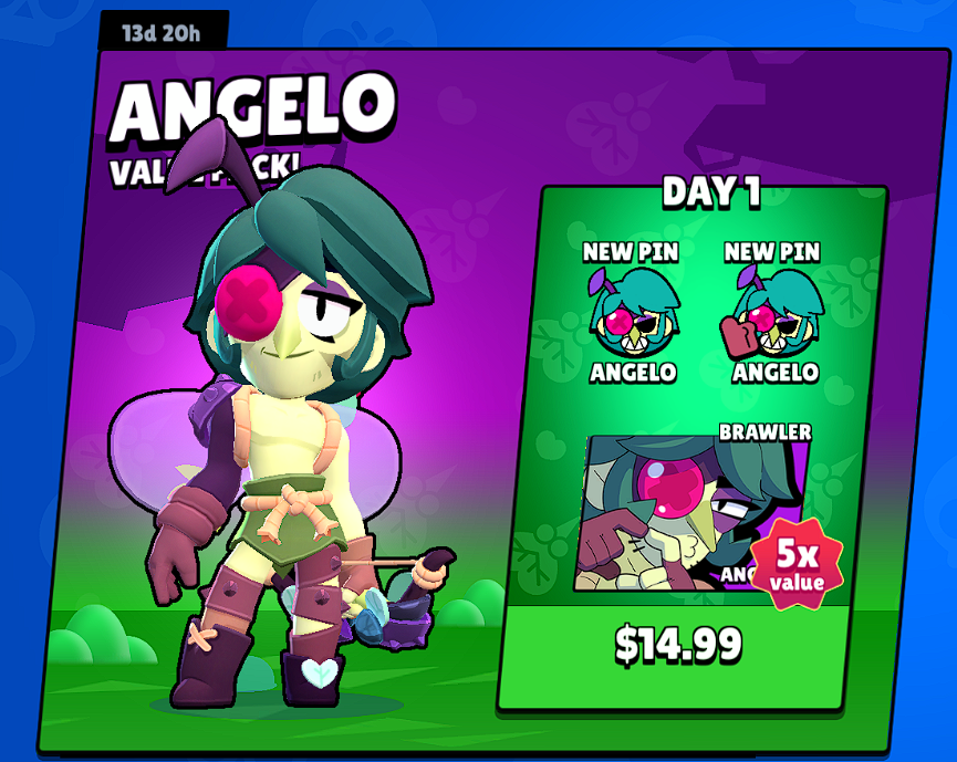 Brawl Stars Angelo Value Pack Login Method Need Email And Verification Code To Login 1778