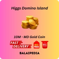 Higgs Domino Island 10M-MD Gold Coin