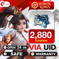 Honor of Kings -2400 + Bonus Toke UID by Inblackm open 24 hr.