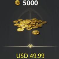 Rise of the Kings Top up 5000 Regalia, VIA LOGIN