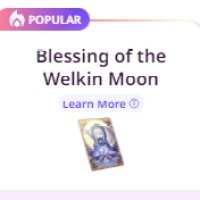 (NON LOGIN)Genshin Impact Welking Moon - UID-Server-Name- Instant deliver