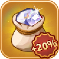 Legend of Mushroom - SEA Top Up 9999 Gems (+2000 Gems) (Login Topup)