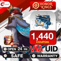 Honor of Kings - 1200+Bonus Token UID by Inblackm open 24 hr.