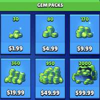 Brawl Stars Top Up 2000 Gems (99.99$). 100% SAFE. Instant Top up- Login required