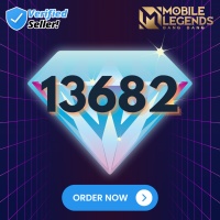 [Instant MLBB] Mobile Legends 13682 Diamonds (IDN❌, MY❌, SG❌, PH❌,RU❌)