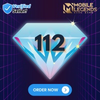 [INSTANT MLBB] Mobile Legends 112 Diamond (EVENT 100 CLEAR) GLOBAL (IDN❌, MY❌, SG❌,RU❌)