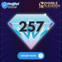 [Instant MLBB] Mobile Legends 257 Diamonds (IDN❌, MY❌, SG❌, PH❌,RU❌)