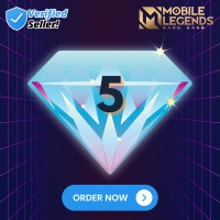 [Instant MLBB] Mobile Legends 5 Diamonds GLOBAL (ID✔️, MY✔️, SG✔️, TR❌)