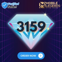 [Instant MLBB] Mobile Legends 3159 Diamonds (IDN❌, MY❌, SG❌, PH❌,RU❌)