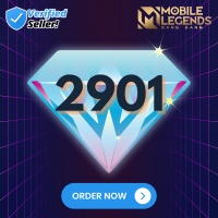 [Instant MLBB] Mobile Legends 2901 Diamonds (IDN❌, MY❌, SG❌, PH❌,RU❌)
