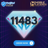 [Instant MLBB] Mobile Legends 11483 Diamonds (IDN❌, MY❌, SG❌, PH❌,RU❌)