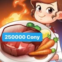 ⚡Fast 2 mins Done⚡Cooking Adventure -⭐250000 Cony⭐-Via UID All Platforms