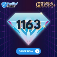 [Instant MLBB] Mobile Legends 1163 Diamonds (Event 1000 CLEAR) (IDN❌, MY❌, SG❌, PH❌,RU❌)